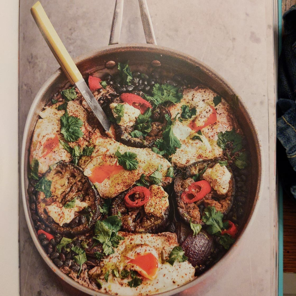 Eggplant shakshuka