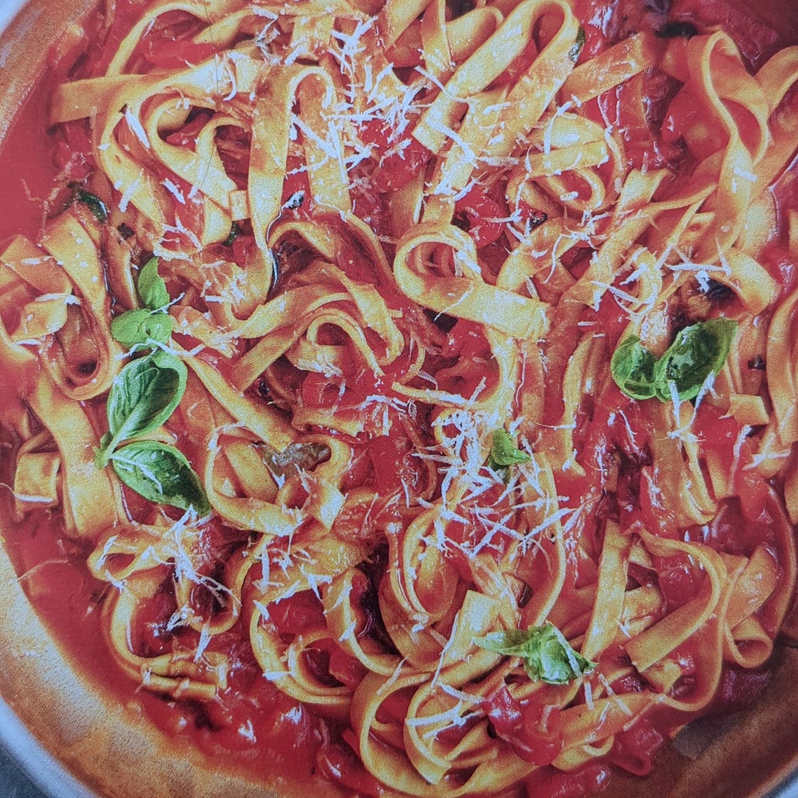 Balsamic Pepper Pasta (Jamie, One)