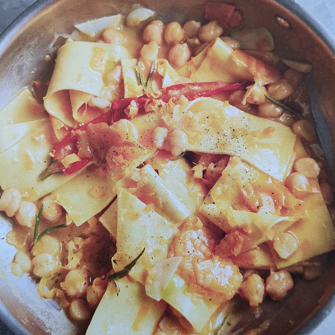 Squash & Chickpea Pasta (Jamie, One)