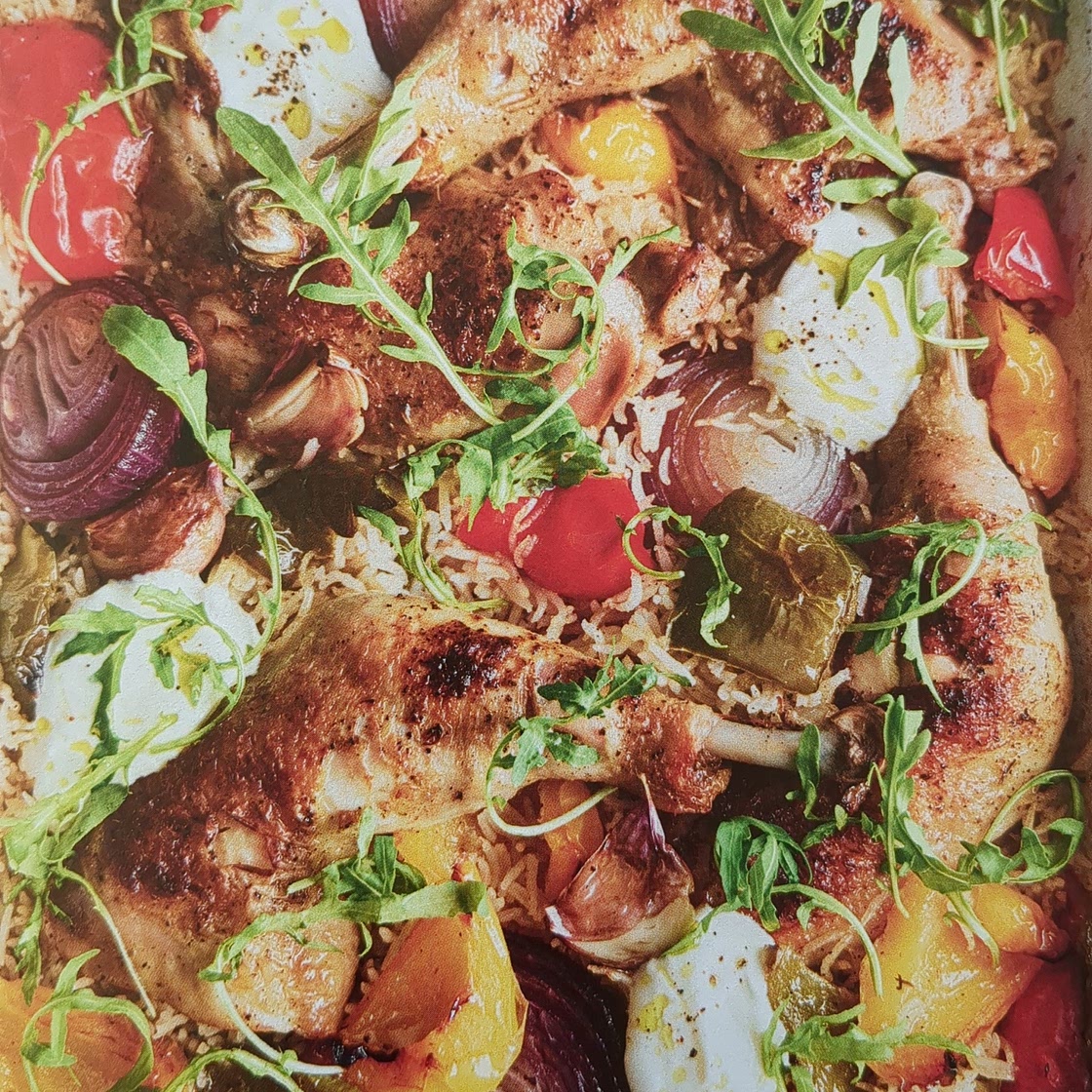 Cajun Chicken Traybake (Jamie, One)
