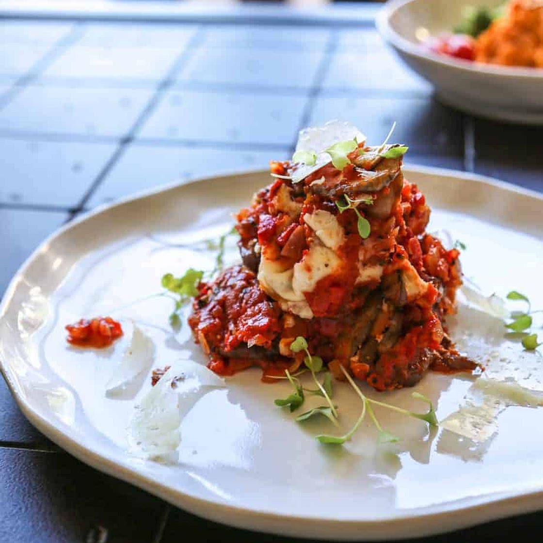 Healthy Eggplant Parm