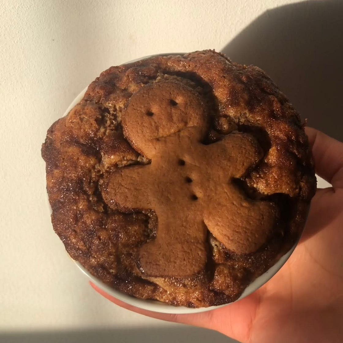 Gingerbread baked oats