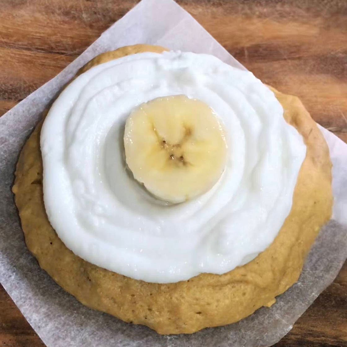 130cal Banana bread cookie