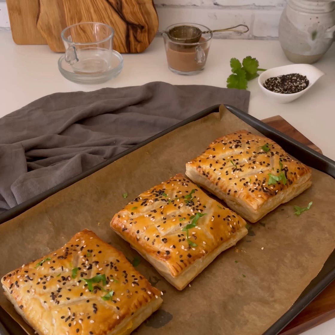 Cheese And Onion Pastry