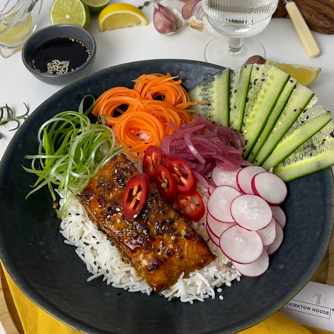 Salmon Poke (POH- keh) Bowl