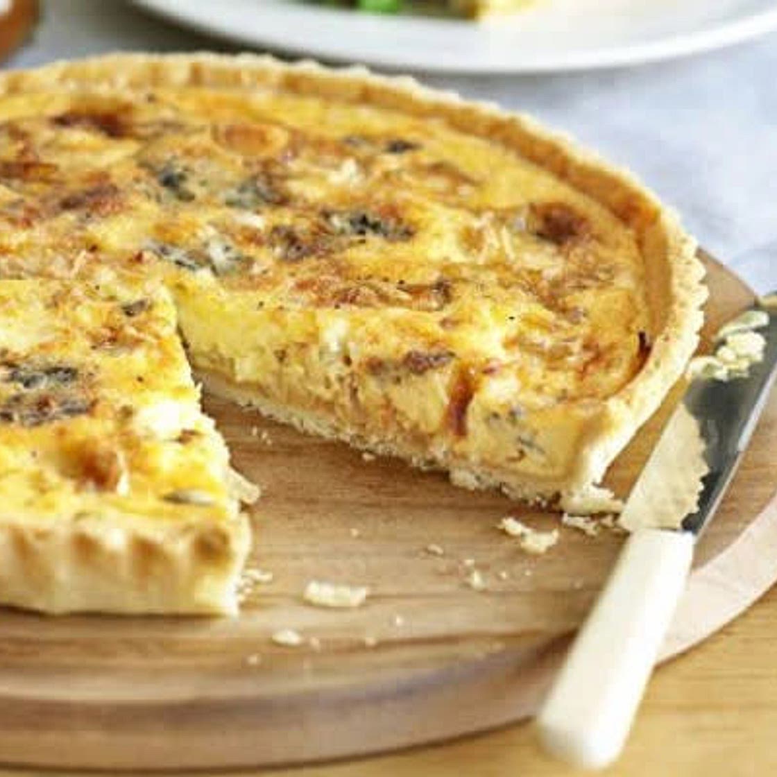 Cheeseboard & Onion Tart