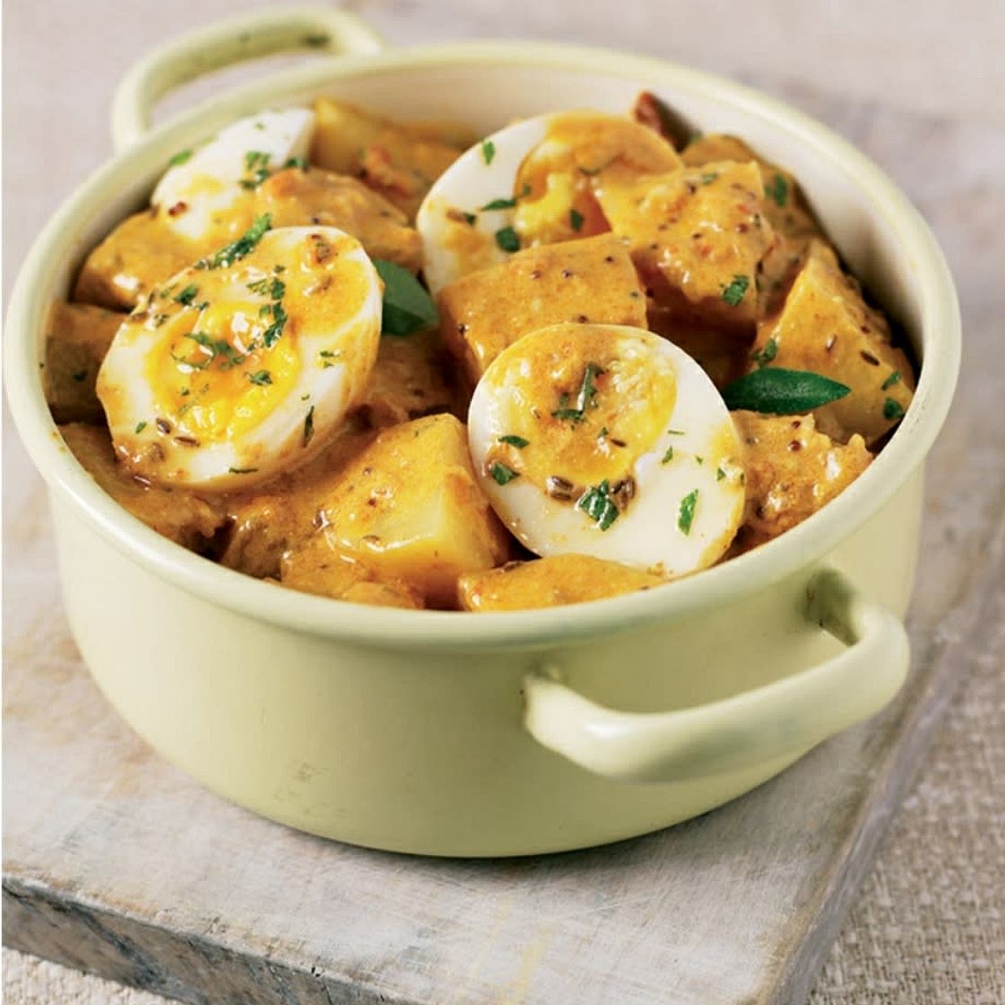 Bengali egg & potato curry