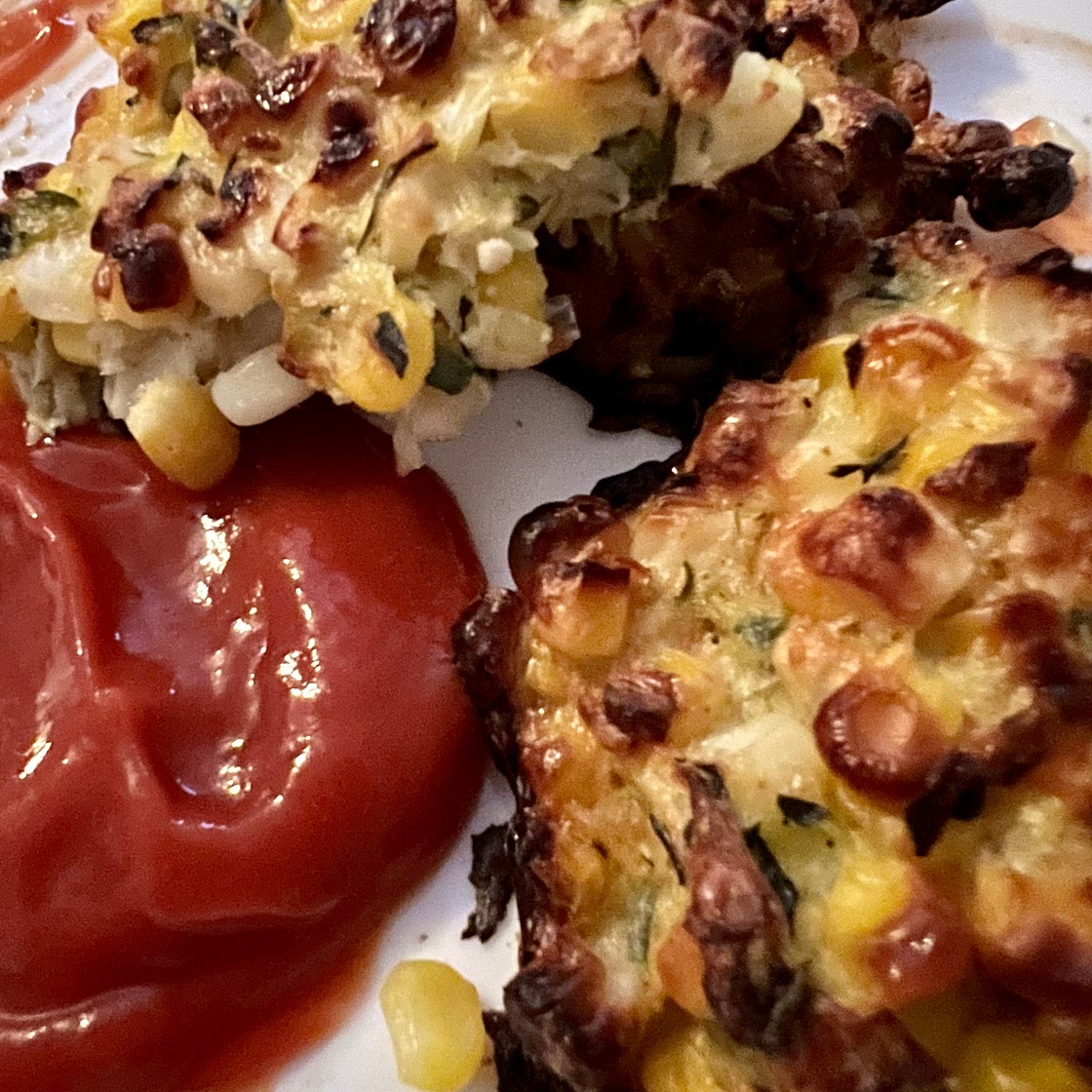 WW Sides Zucchini and Corn Fritters