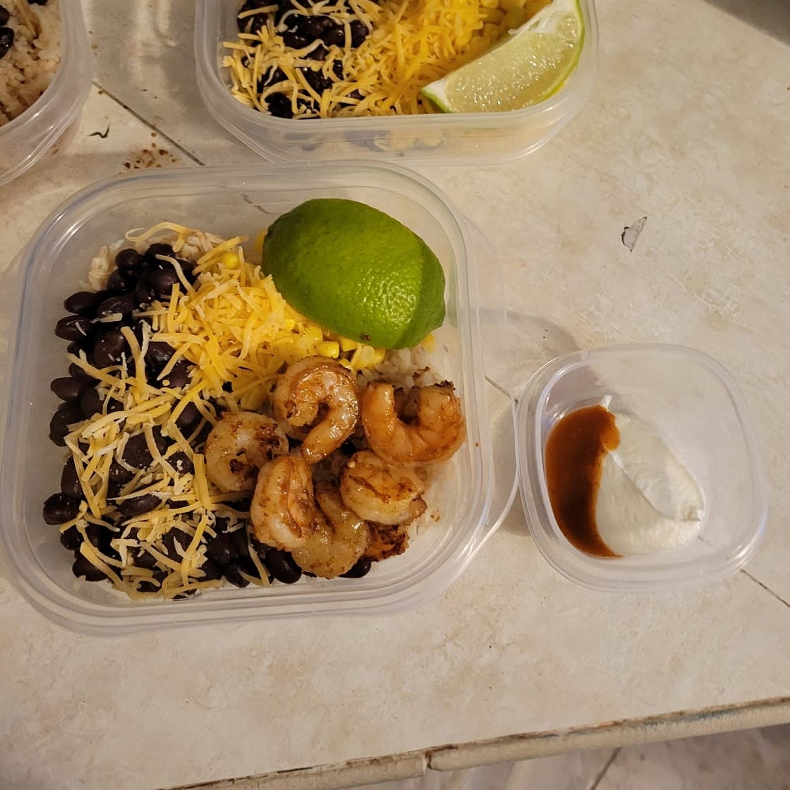 Shrimp Taco Meal Prep Bowls
