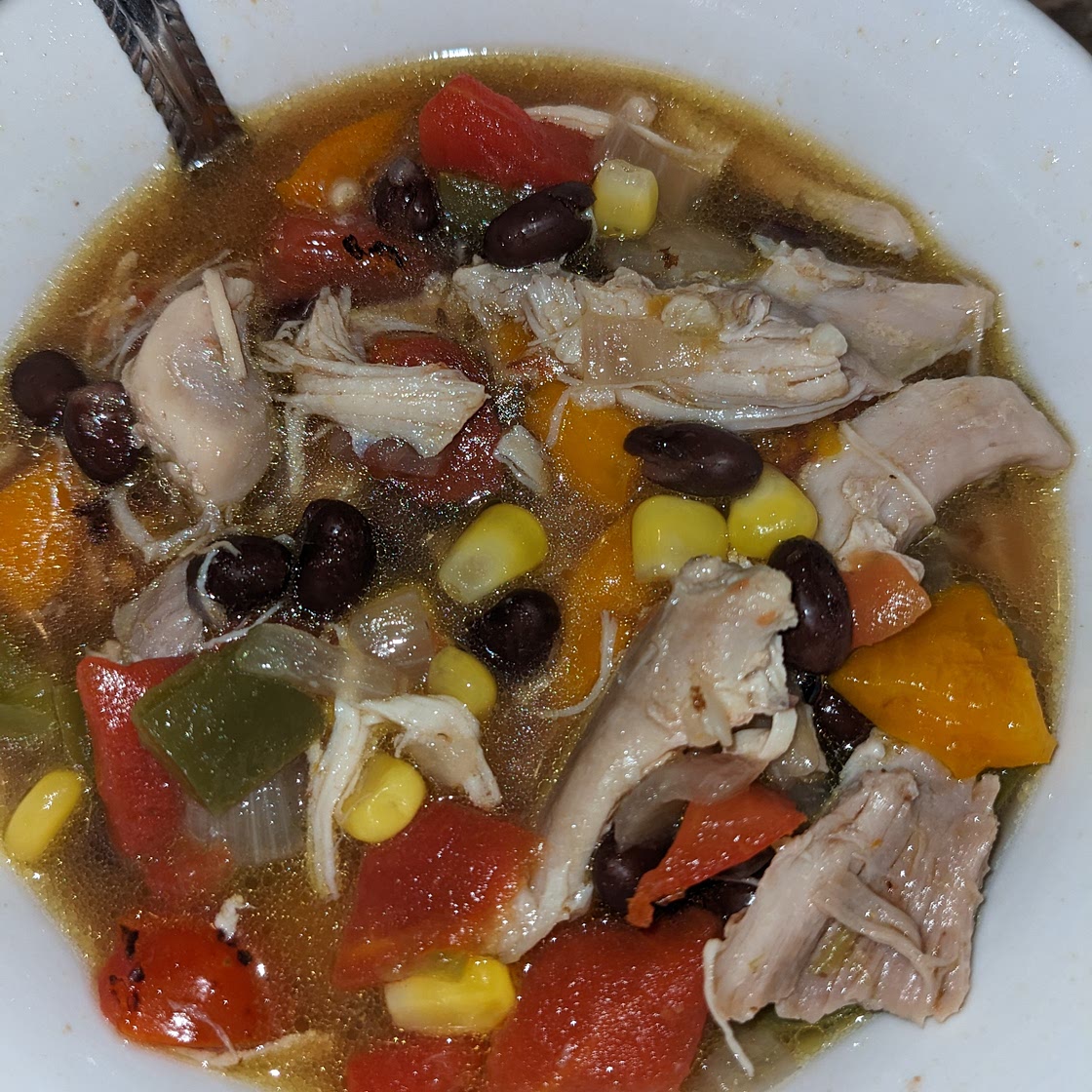 Spicy Chicken Soup