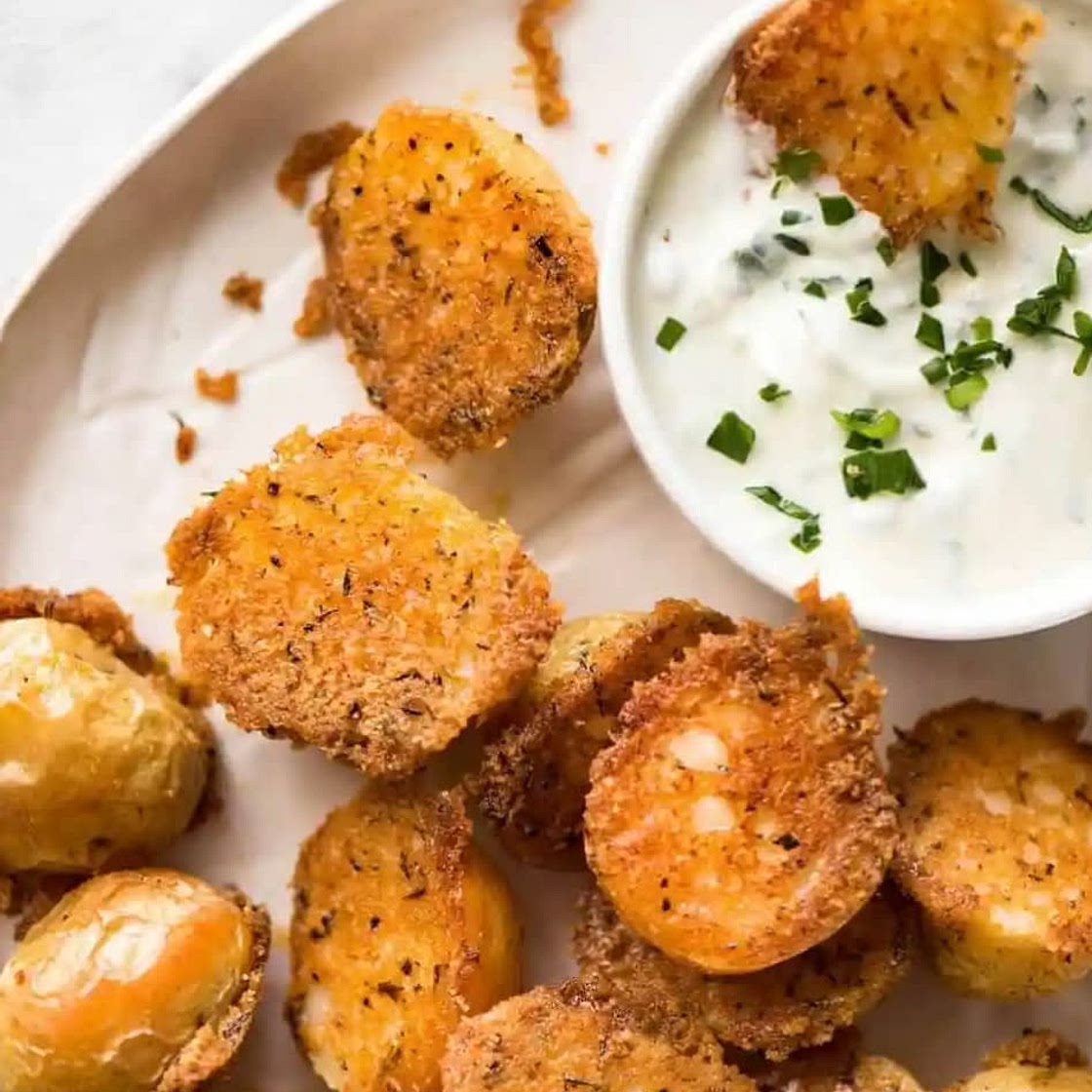 Parmesan Crusted Potatoes