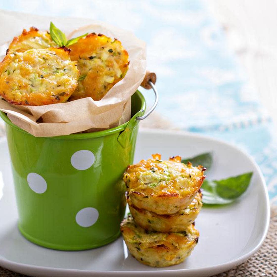 zucchini egg muffins