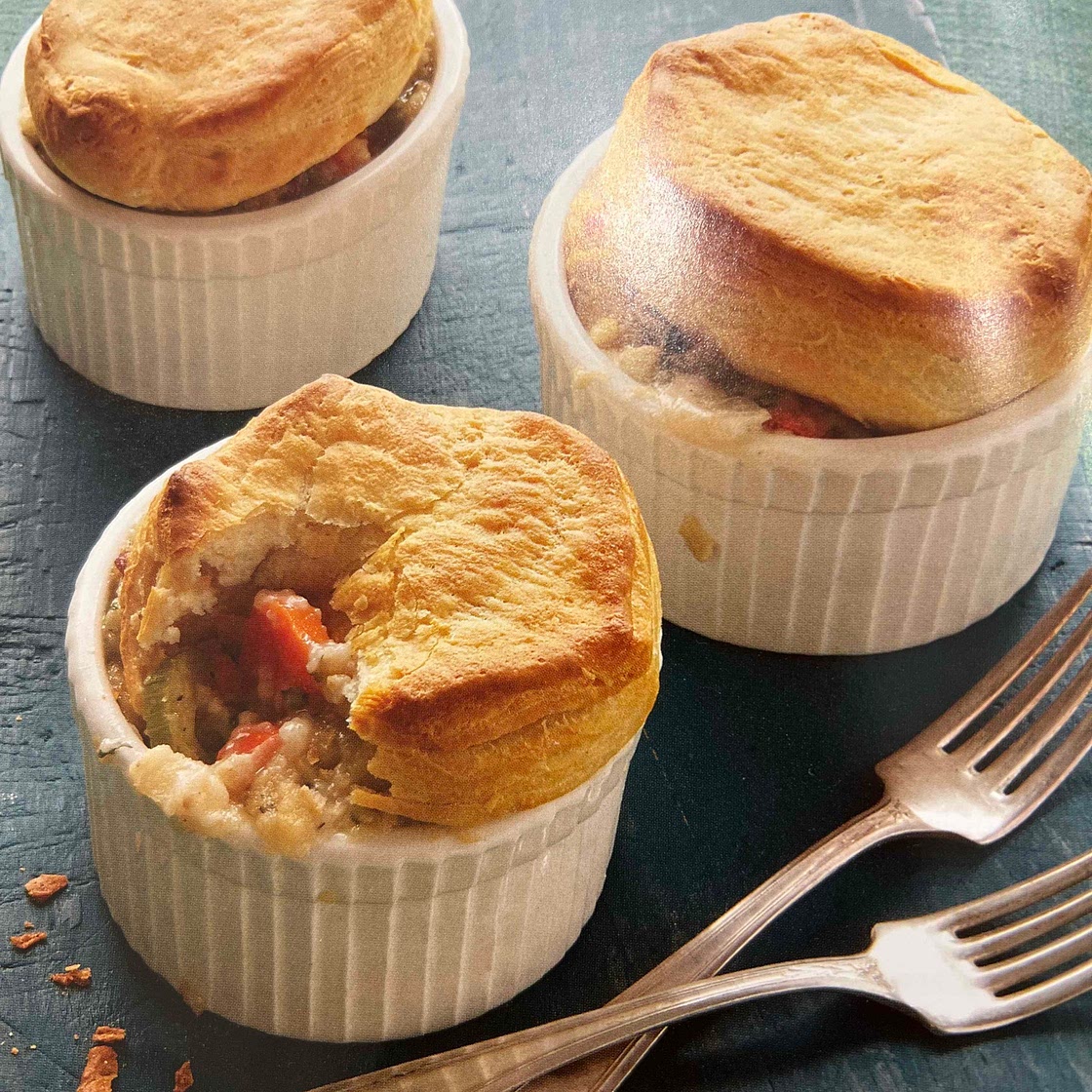 Individual Chicken Pot Pies