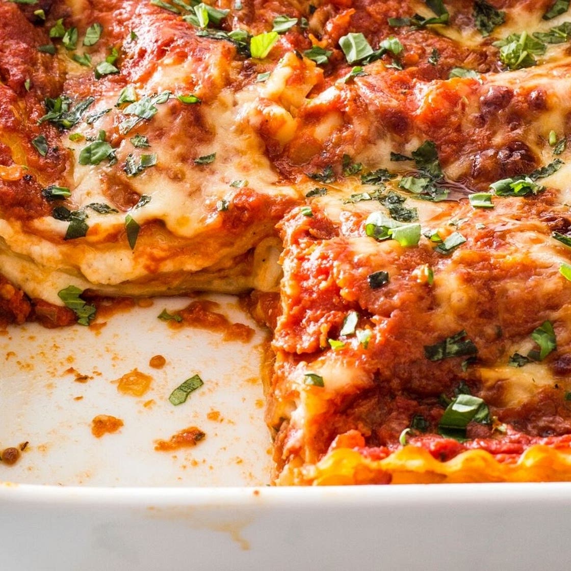 Cheese and Tomato Lasagna Recipe | The Nosher