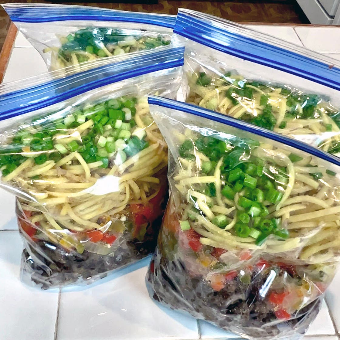 BREAKFAST CASSEROLE PREP