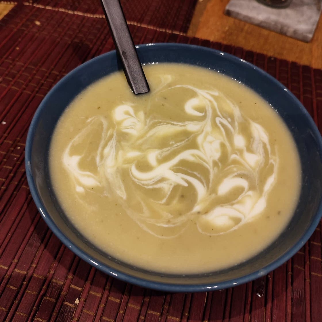 Leek & potato soup