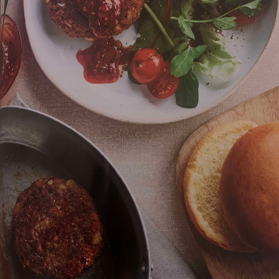 Red Lentil Burgers 