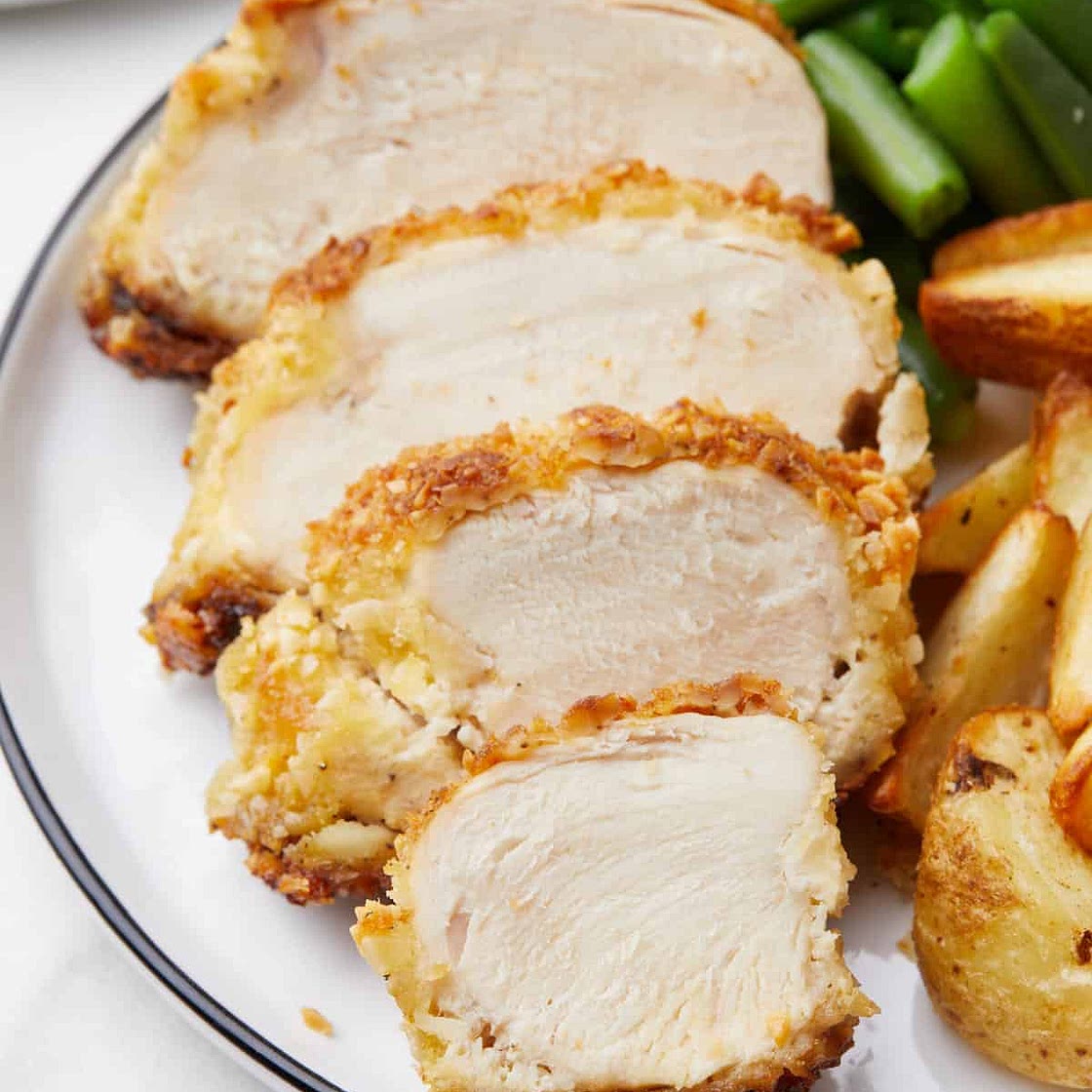 Crispy Almond Chicken Breast