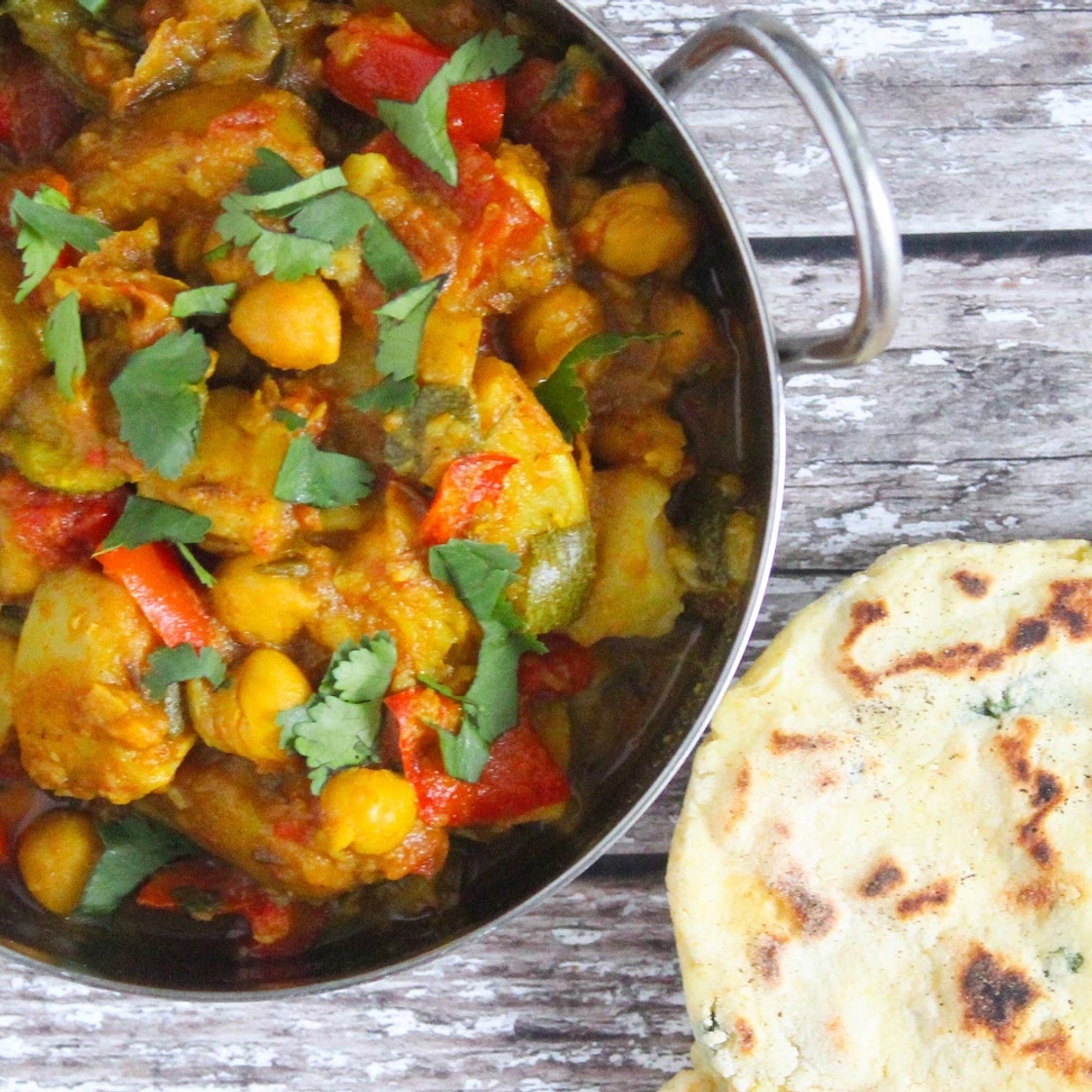 Simple Potato & Chickpea Curry