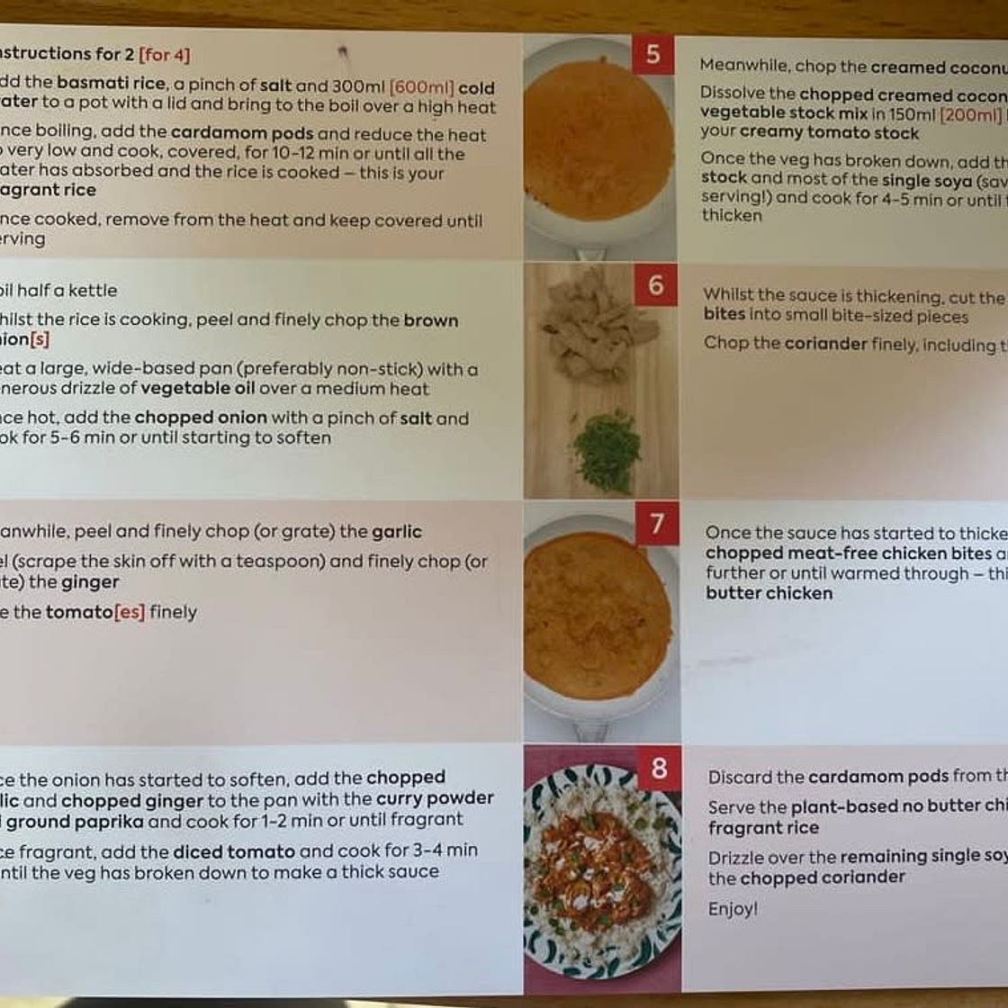 Plant-Based Butter Chicken with Fragrant Rice