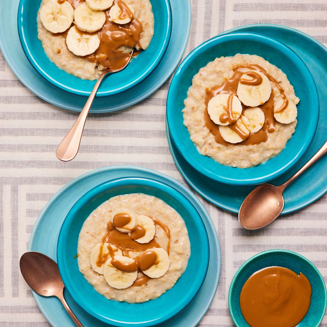 Biscoff and Banana Porridge | Slimming & Weight Watchers Friendly