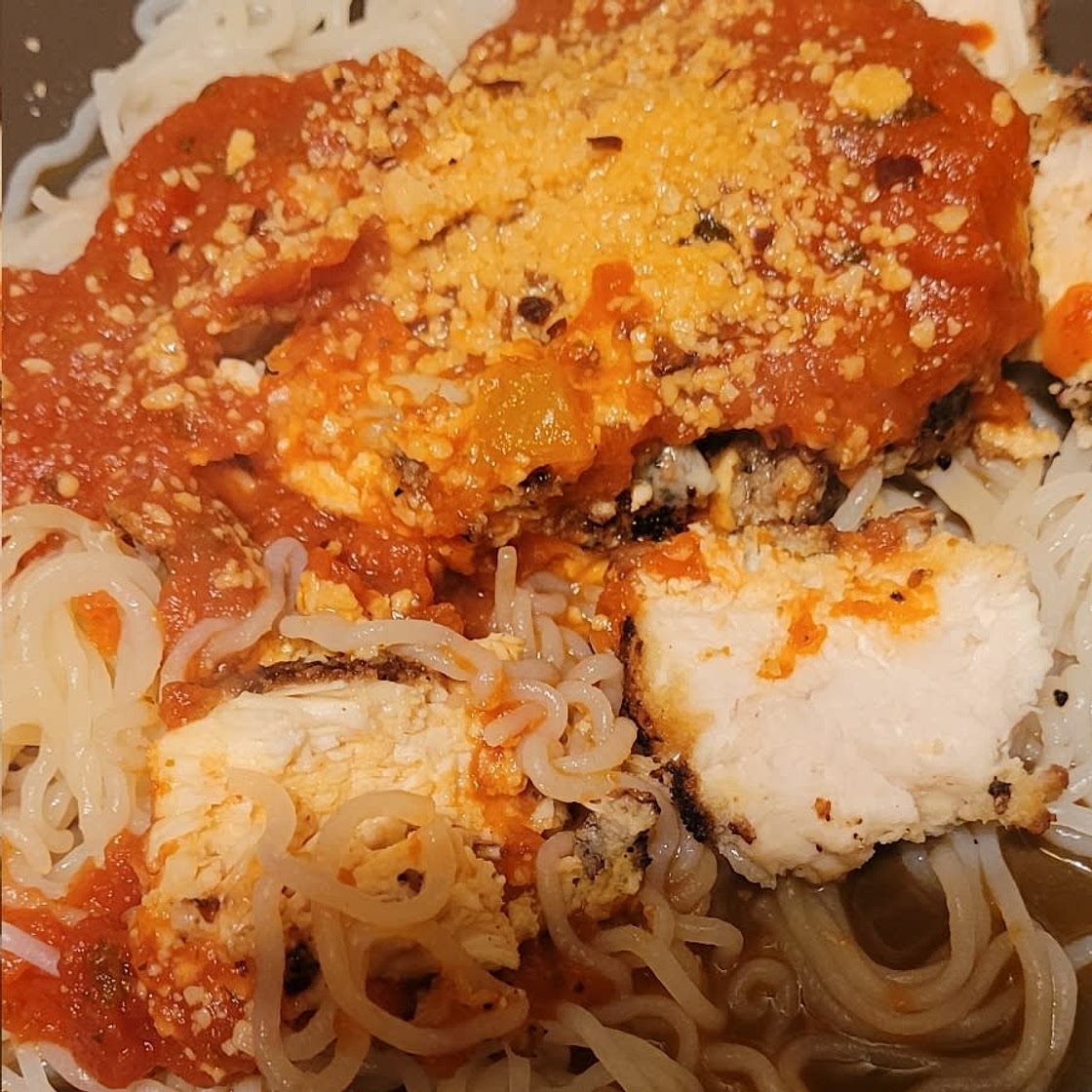 Chicken Breasts Parmesan