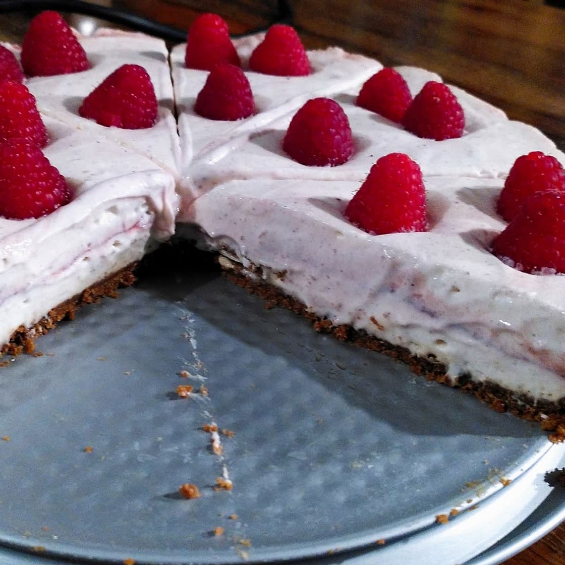 Cheesecake spéculoos framboise et fraise