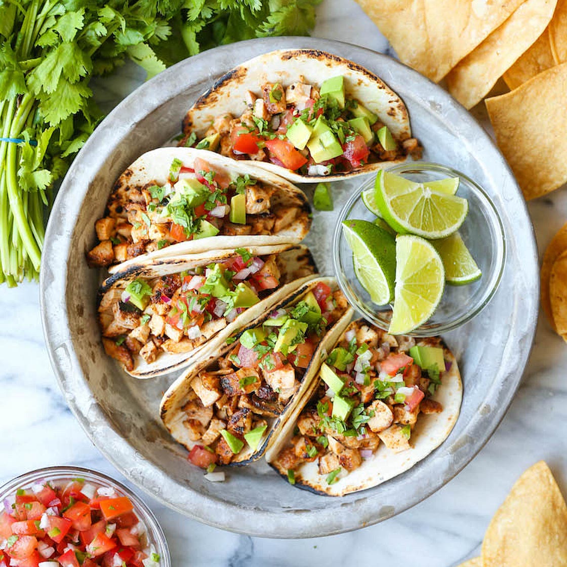 Chicken tacos