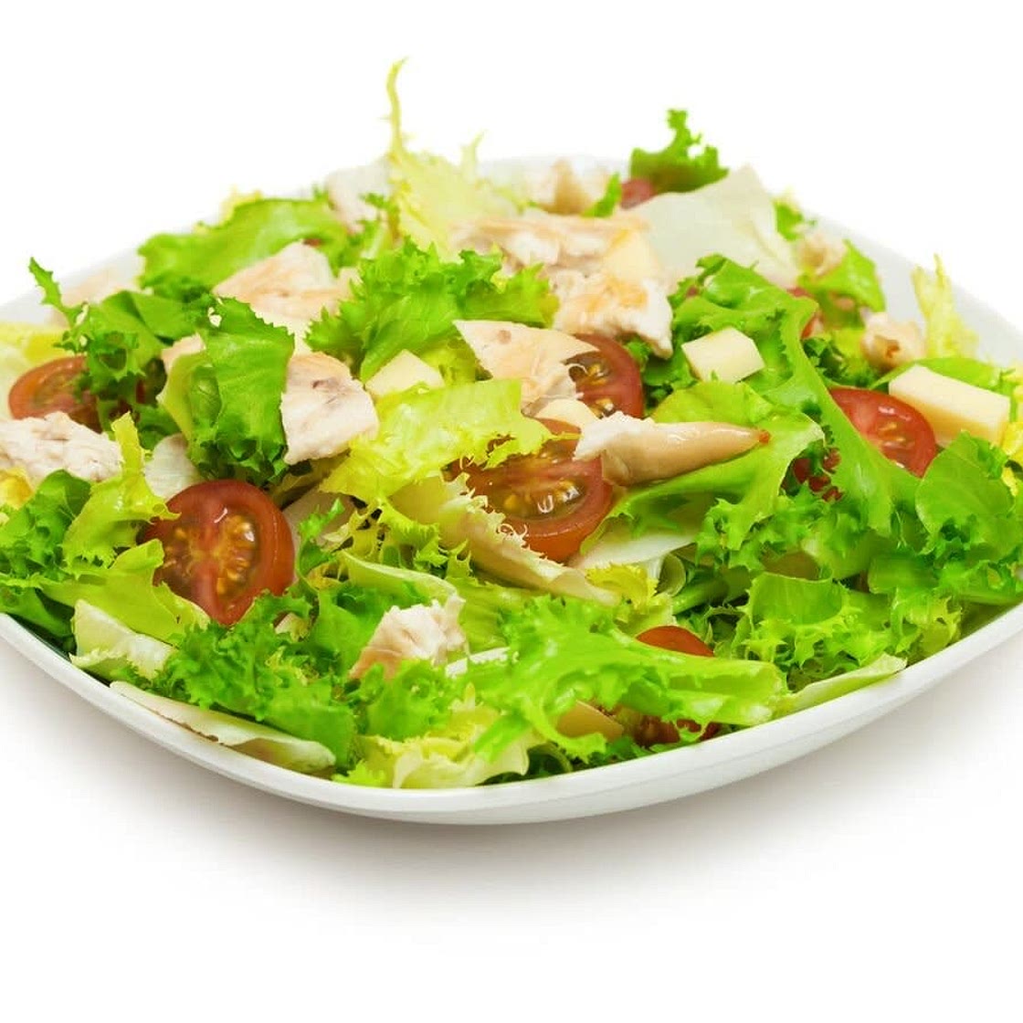 Mediterranean Kale & Chicken Salad