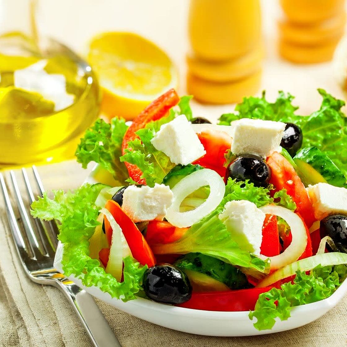 Lemon Greek Salad