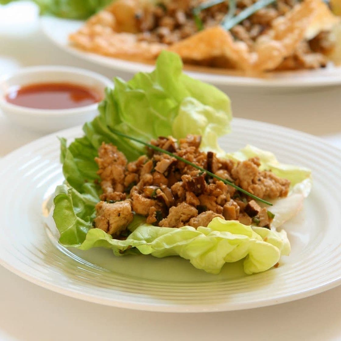 Tofu Lettuce Wraps