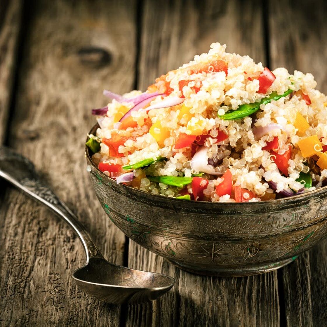 Quinoa & Roasted Veggie Bowl