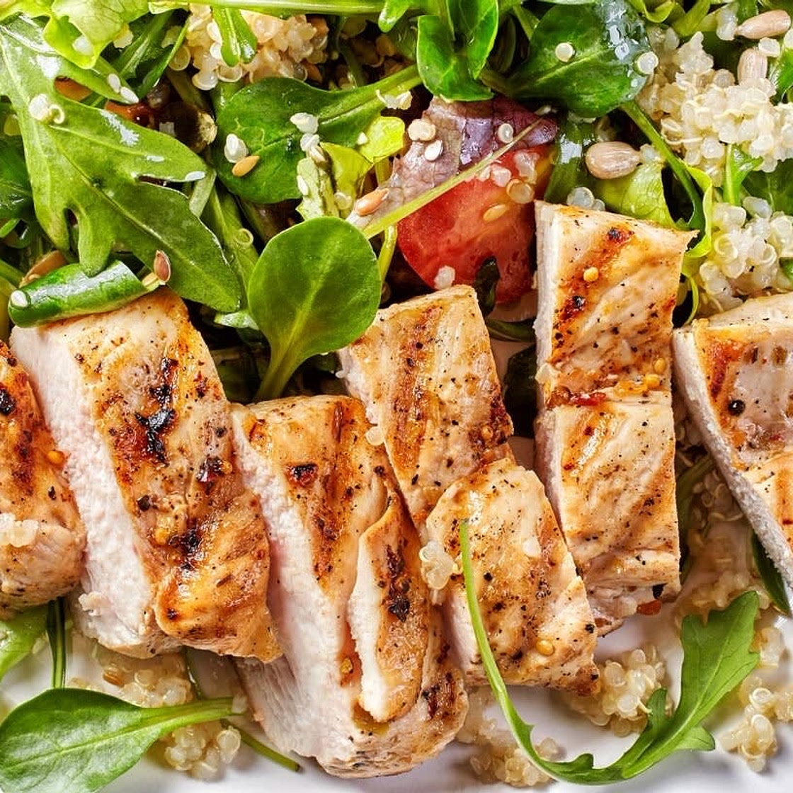 Chicken Fajitas Salad