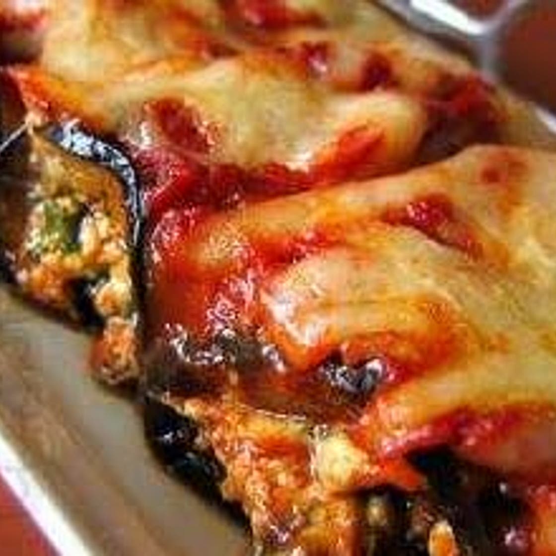 Cannellonis d'aubergine