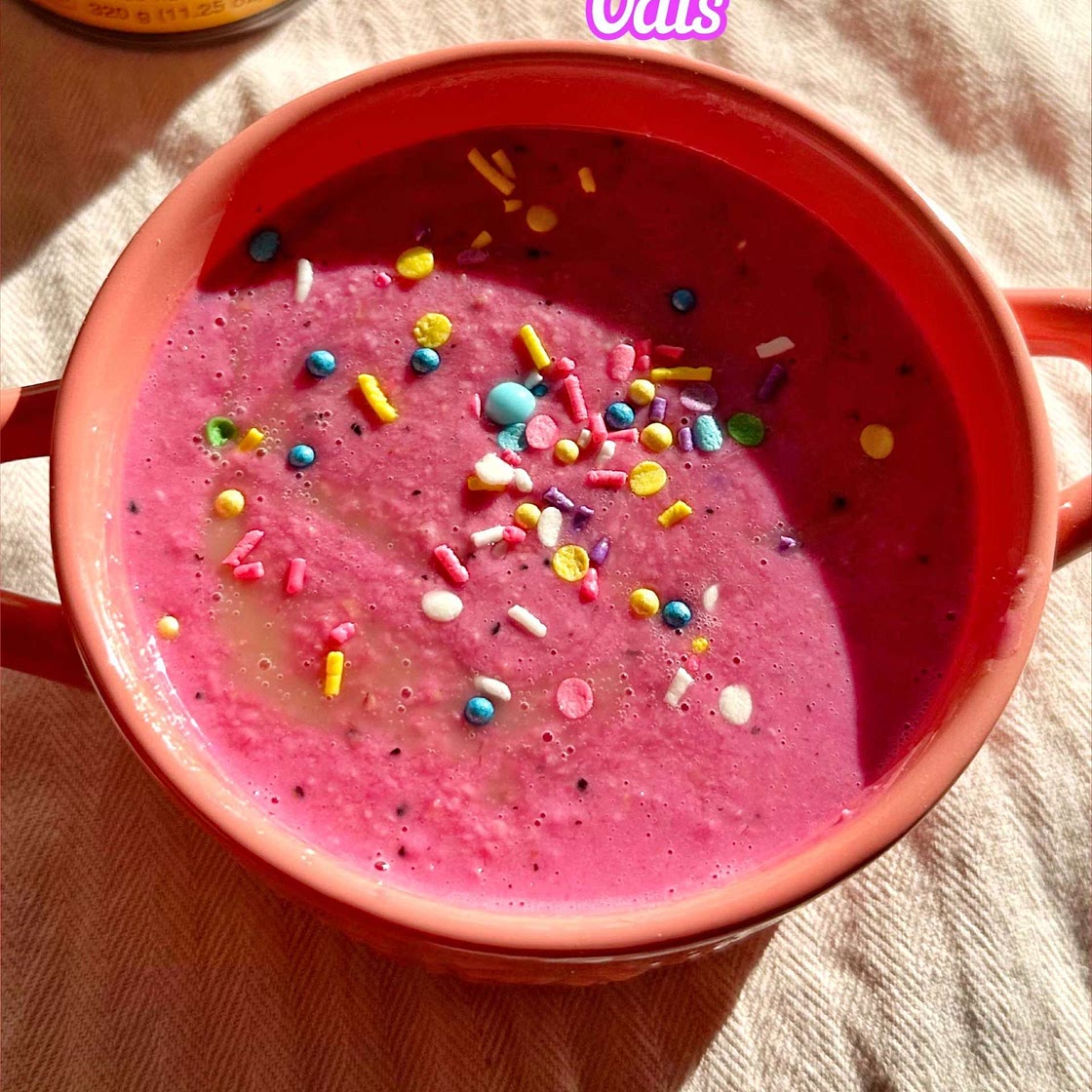 4 Ingredients Unicorn Oats 