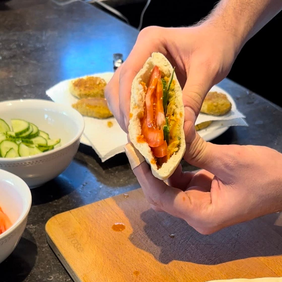 Mattia’s Falafel Patties