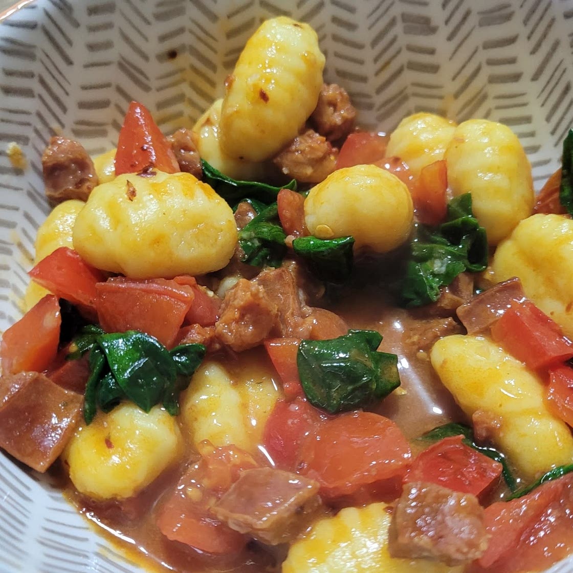 Chorizo and Parmesan Gnocchi