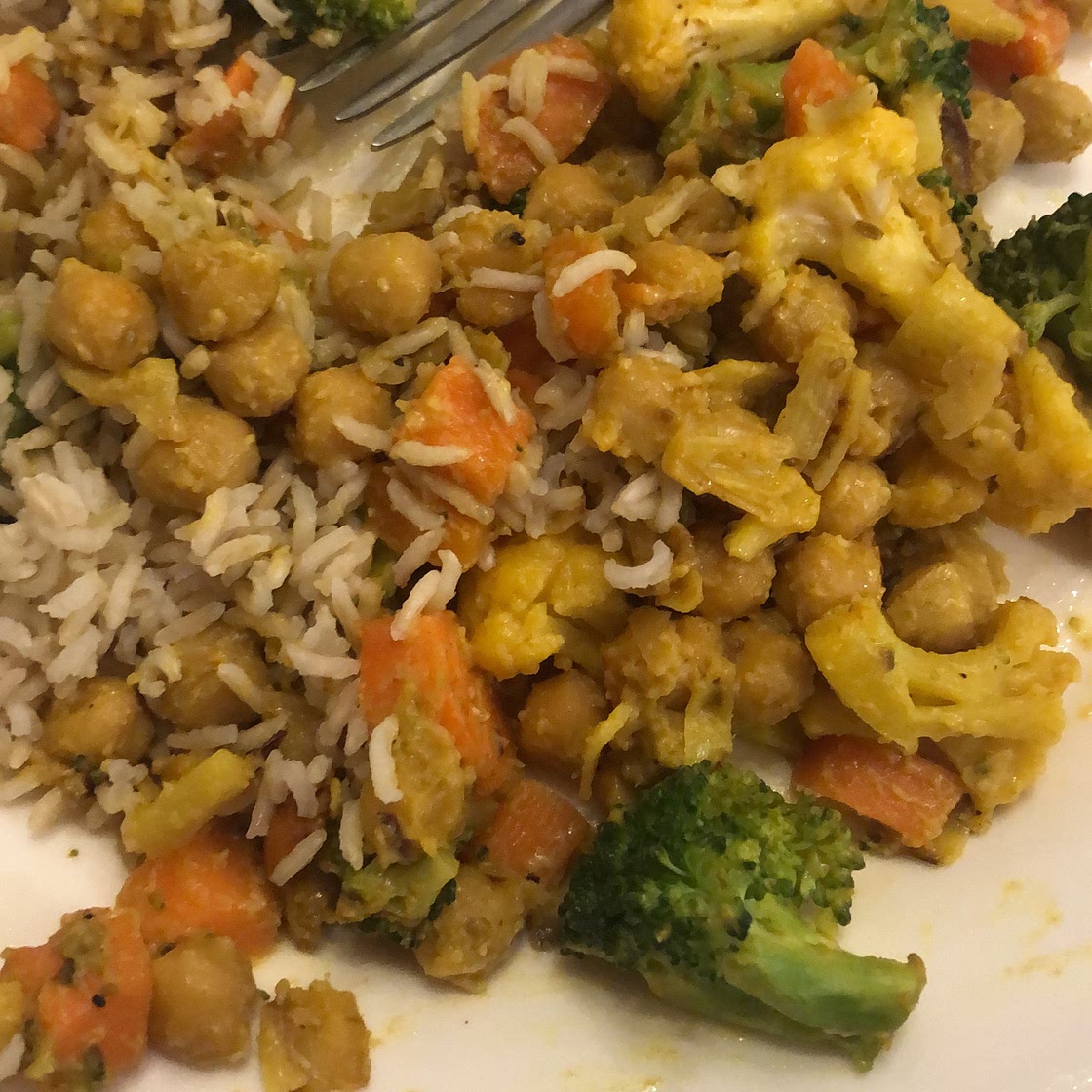 Coconut Yogurt & Chickpea Curry