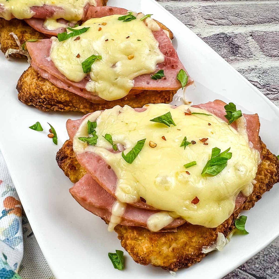 Lazy Air Fryer Chicken Cordon Bleu