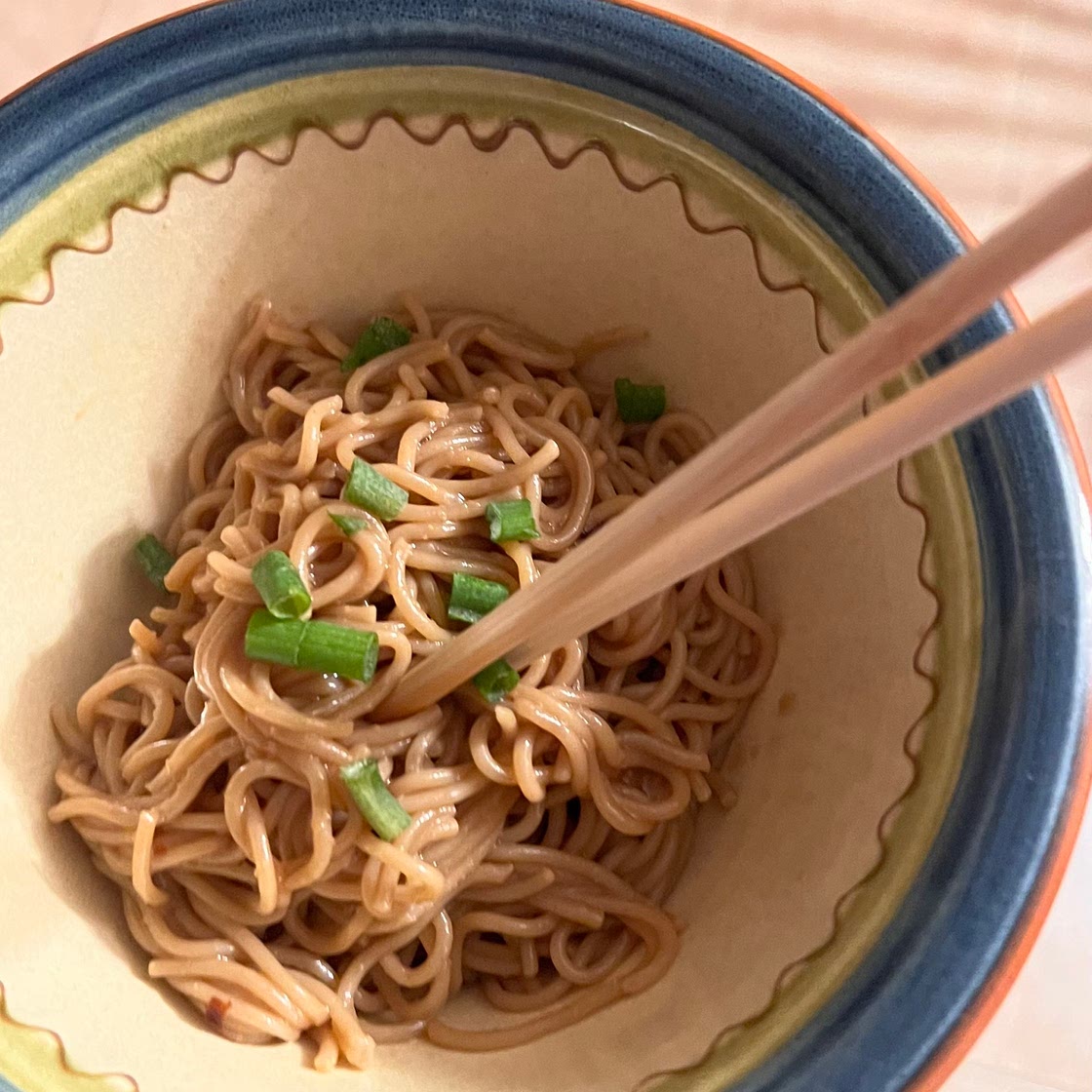 Spicy Noodles with Soy Sauce