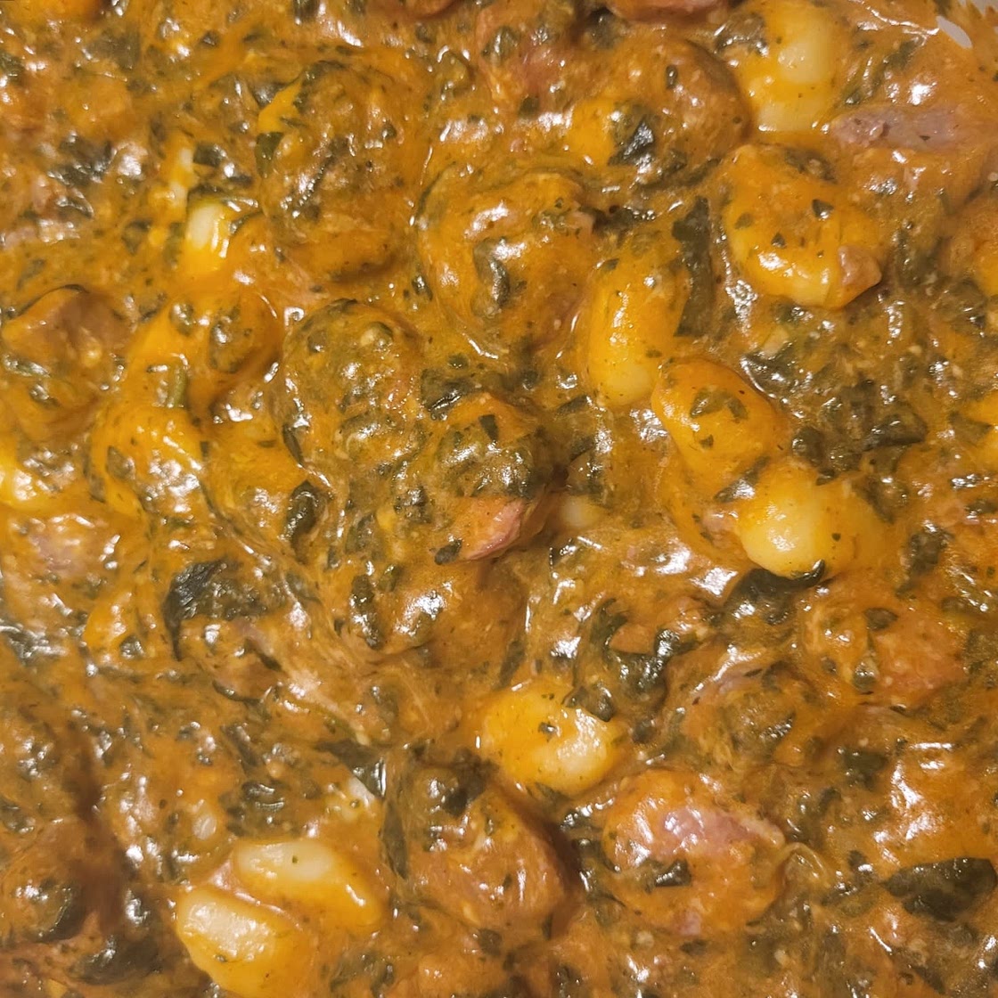 Cheesy One-Pot Gnocchi with Italian Sausage & Spinach