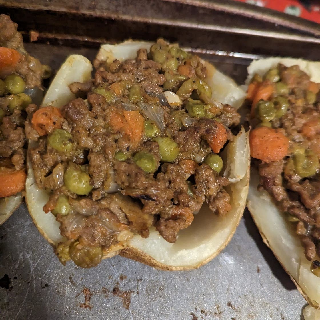 Shepherd's Pie Twice-Baked Potato Recipe by Tasty