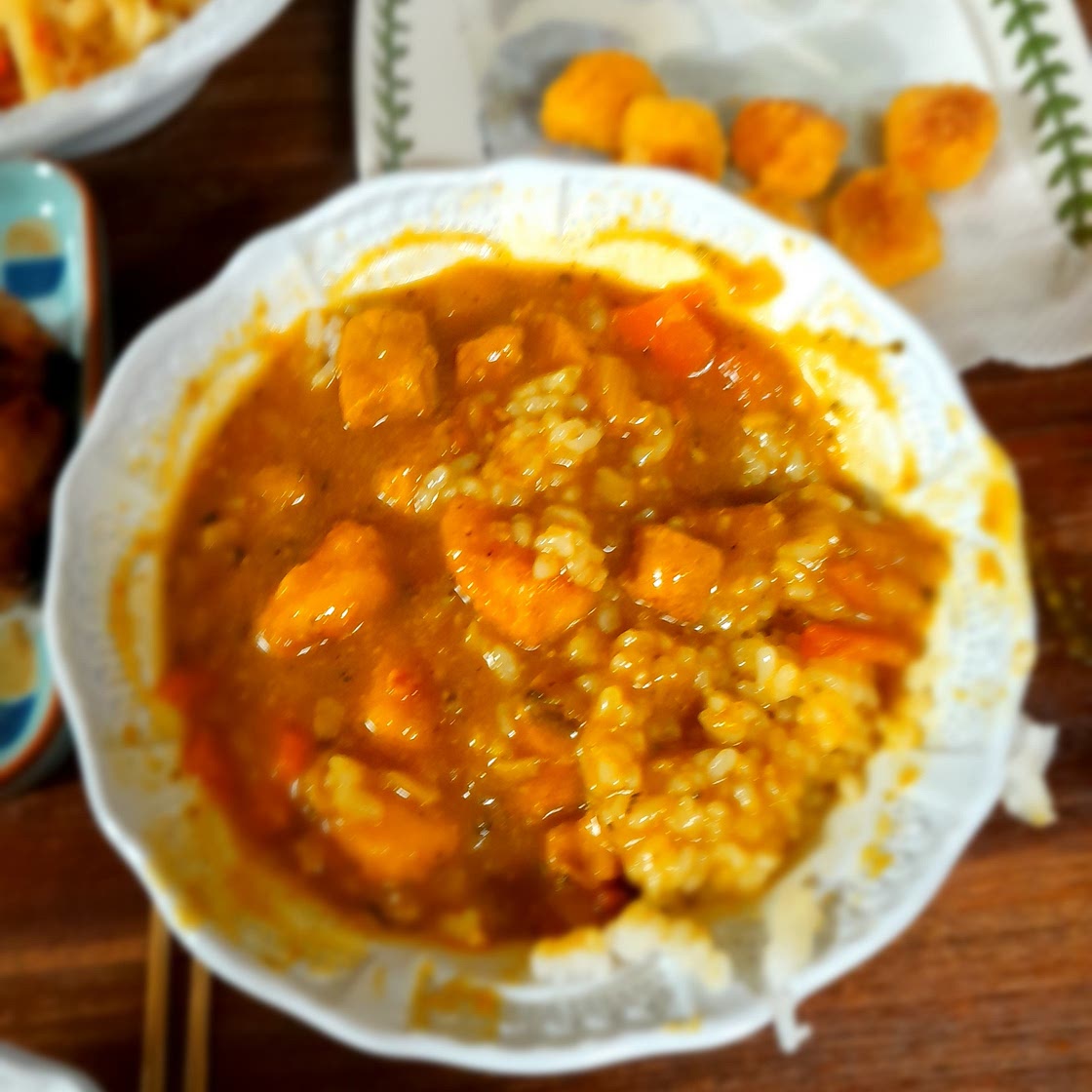 우와!부드러워😋치킨카레 한번먹으면 계속 먹게되는 맛!