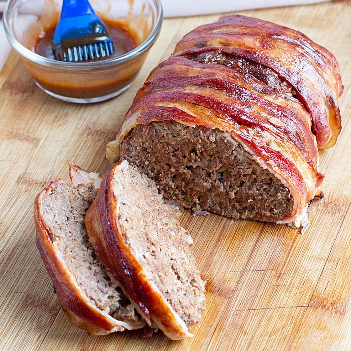 Bacon-Wrapped Meatloaf