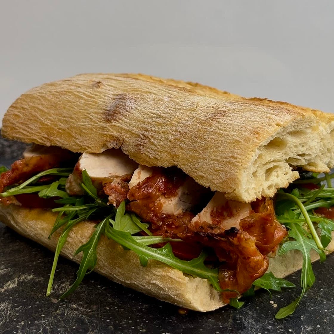 Chicken mozzarella sandwich