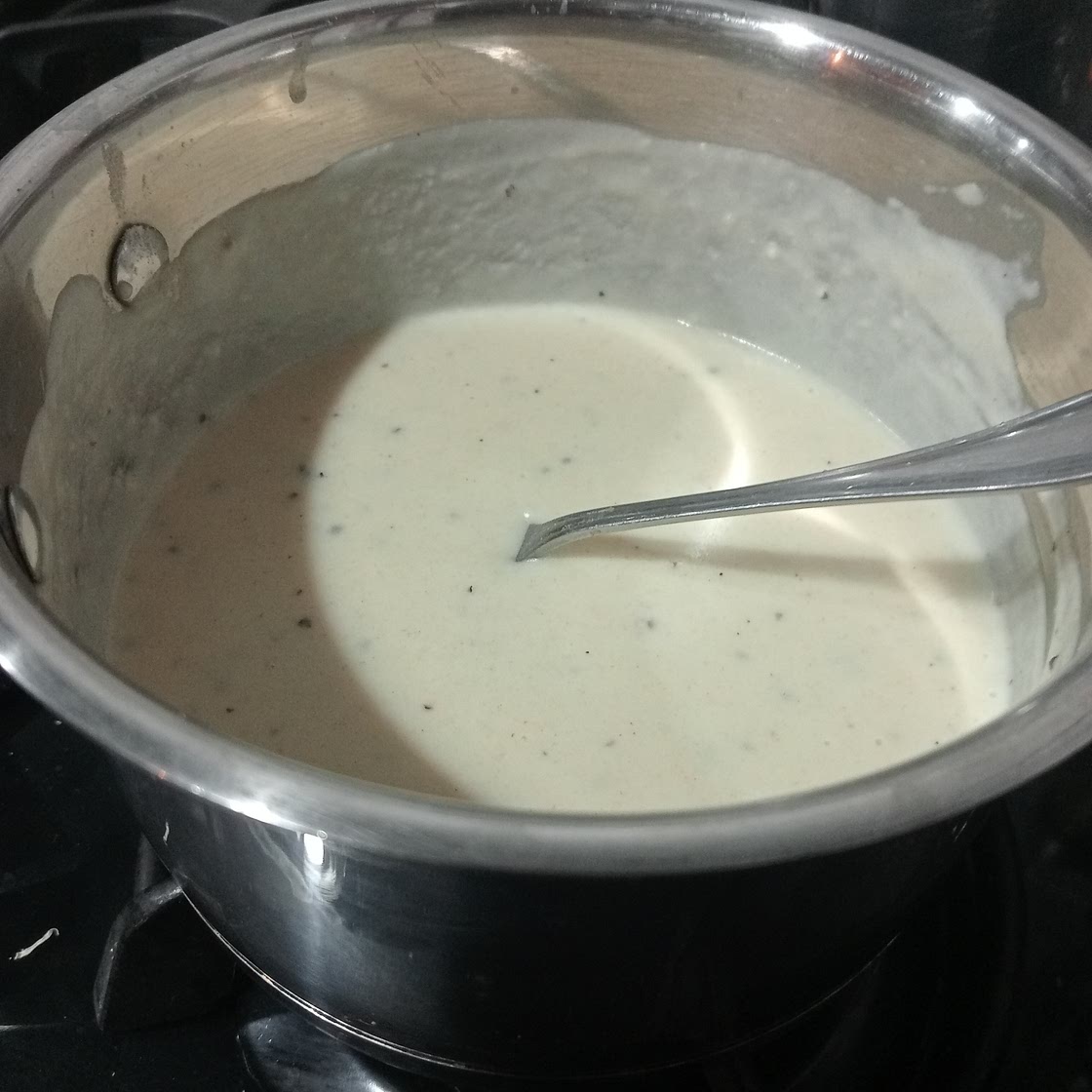 White pasta sauce