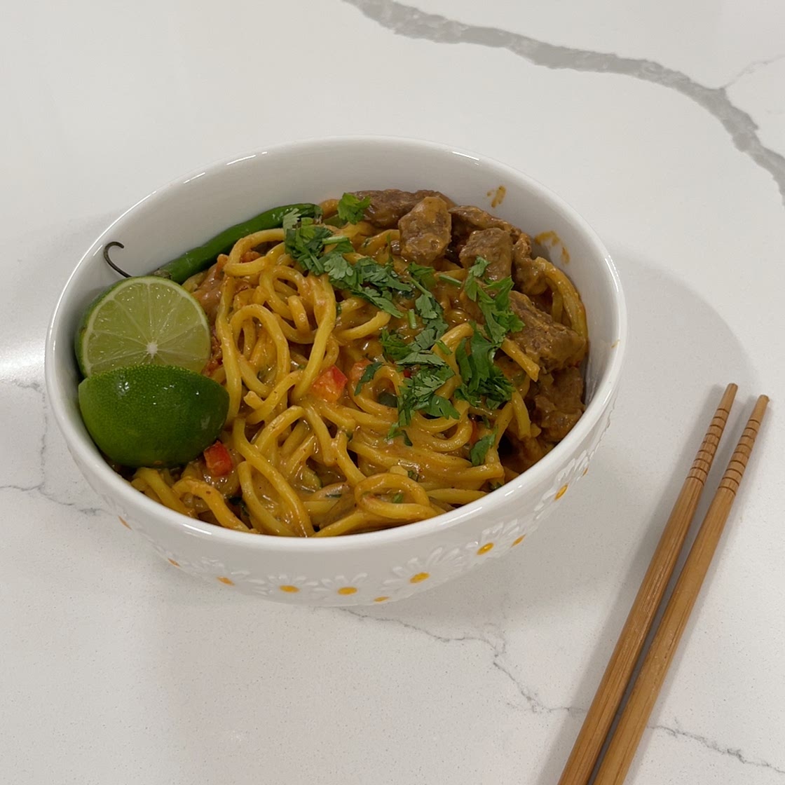 Creamy Ramen Noodles!