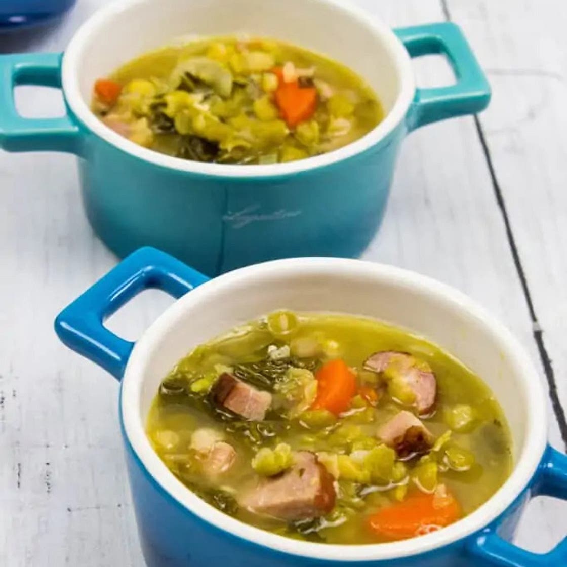 Split Pea, Ham & Sausage Soup