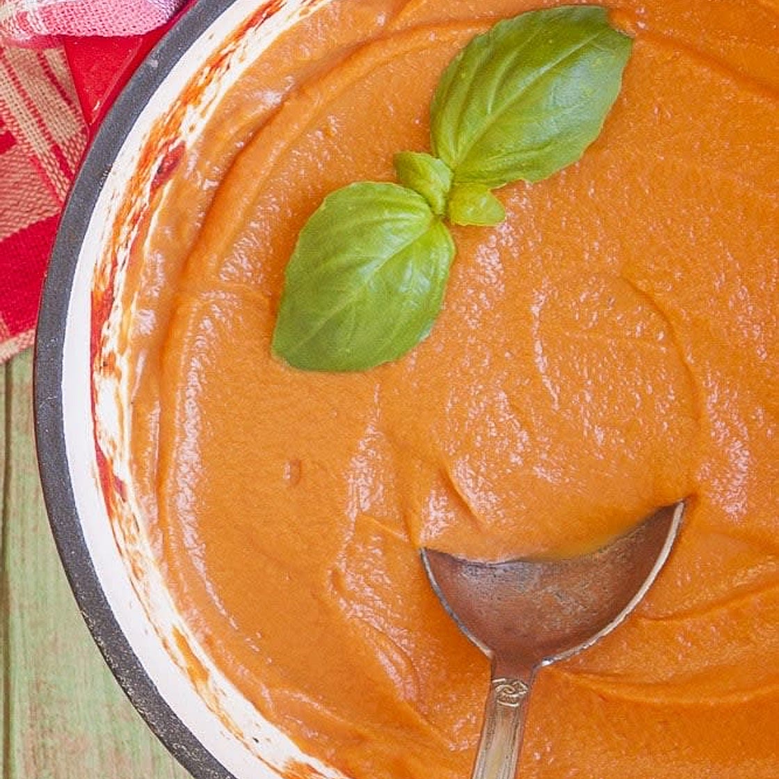 Alphabet (or just tomato) soup