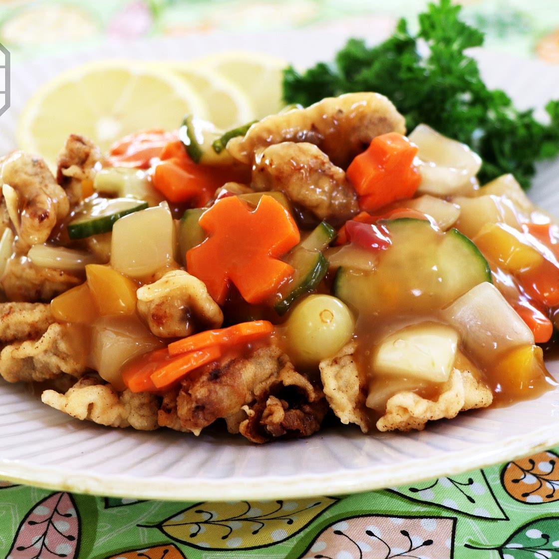 Deep Fried Beef with Sweet and Sour Sauce (탕수육, TangSuYuk) | Aeri's Kitchen